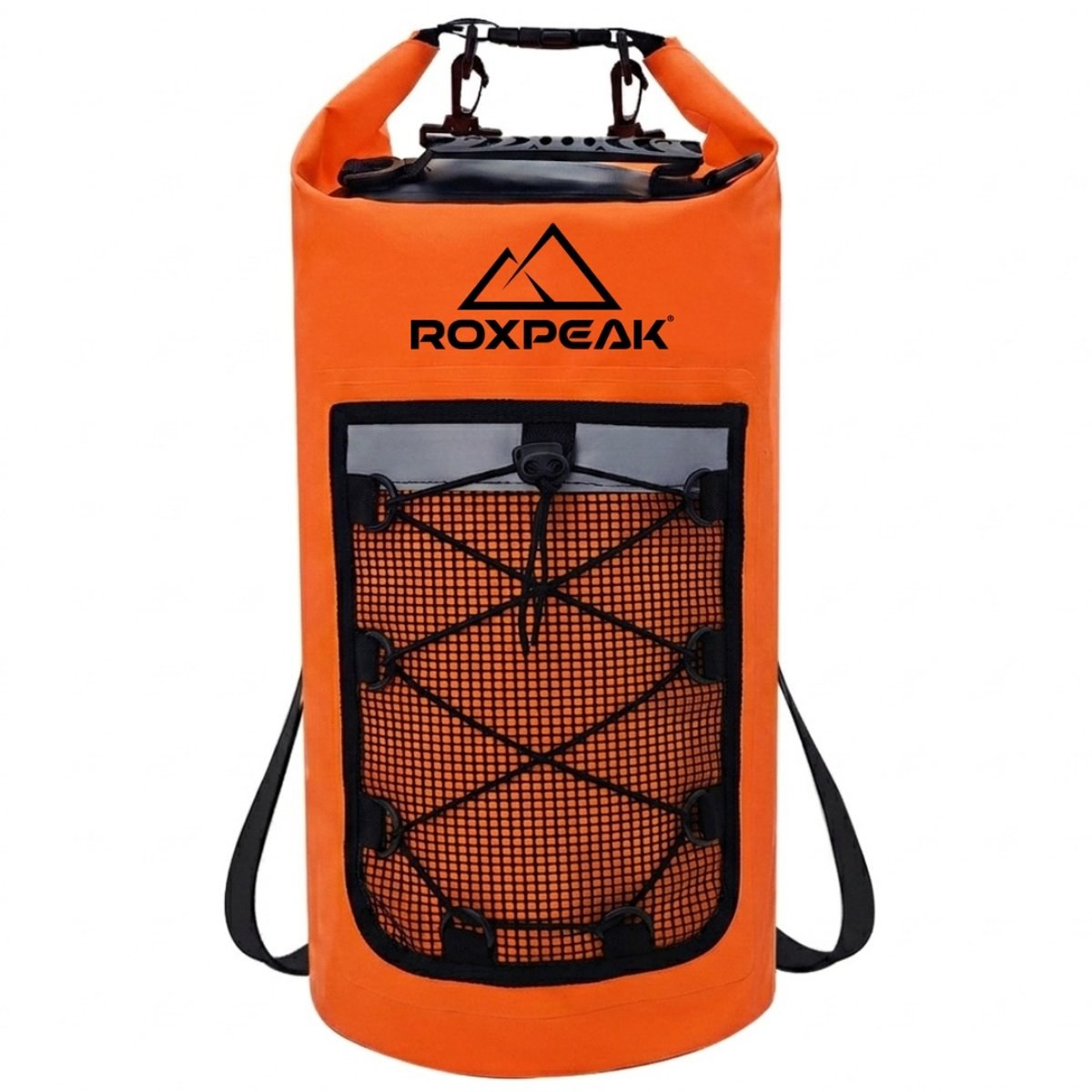 RoxPeak® AquaGuard Drybag - 30 Liter - Waterdichte tas - Boot tas - Wintersport tas - Survival & Outdoor rugtas - oranje